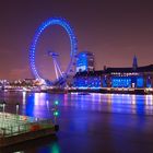 Blue London Eye