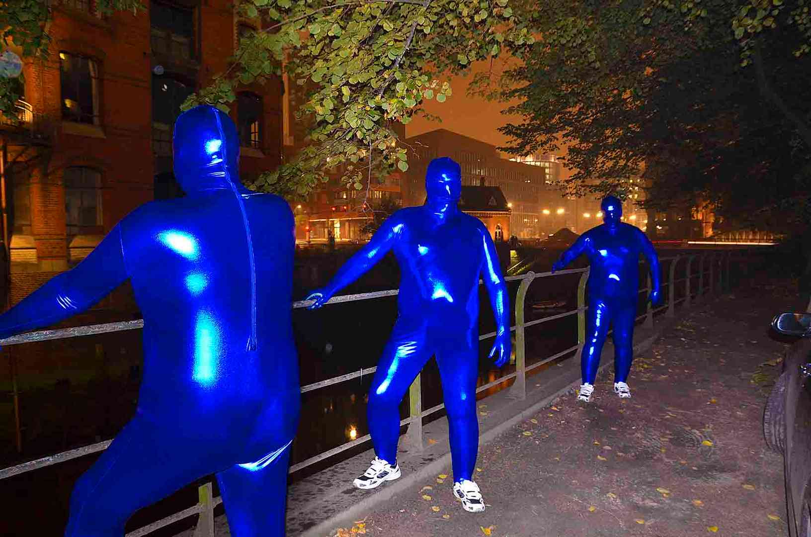 Blue man group,abteilung weight watchers treffen sich