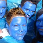 blue men