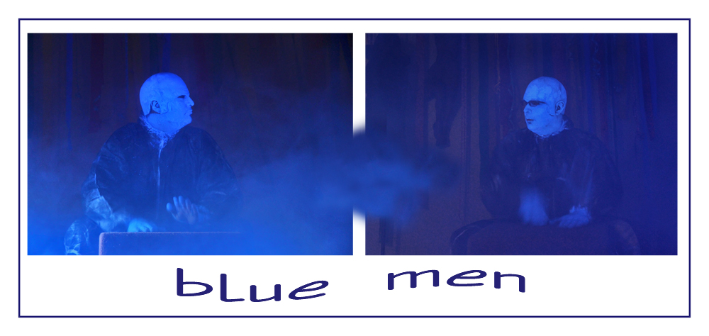 blue men