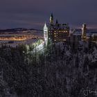 Blue moments of Neuschwanstein