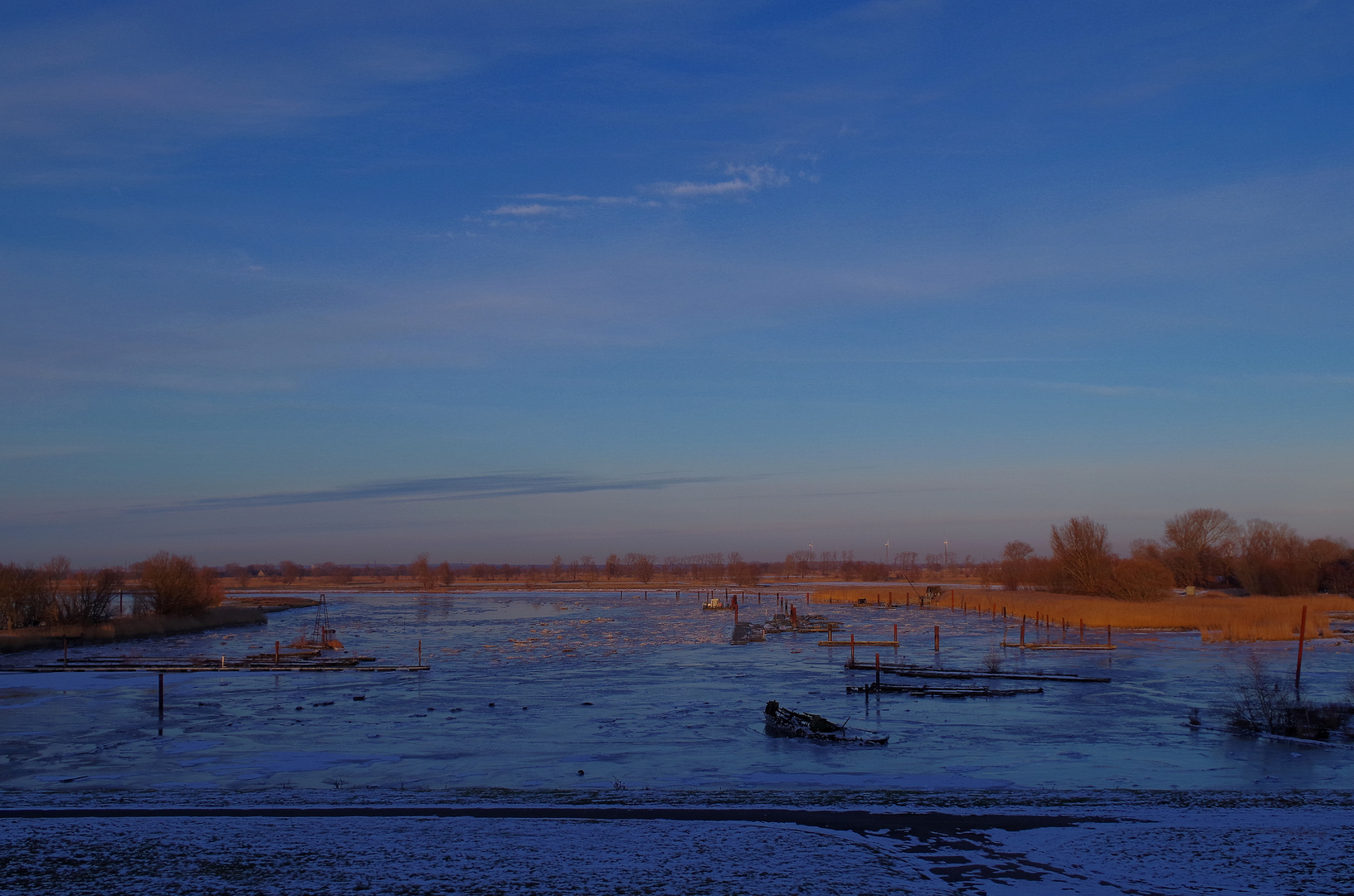 Blue Monday an der Stör