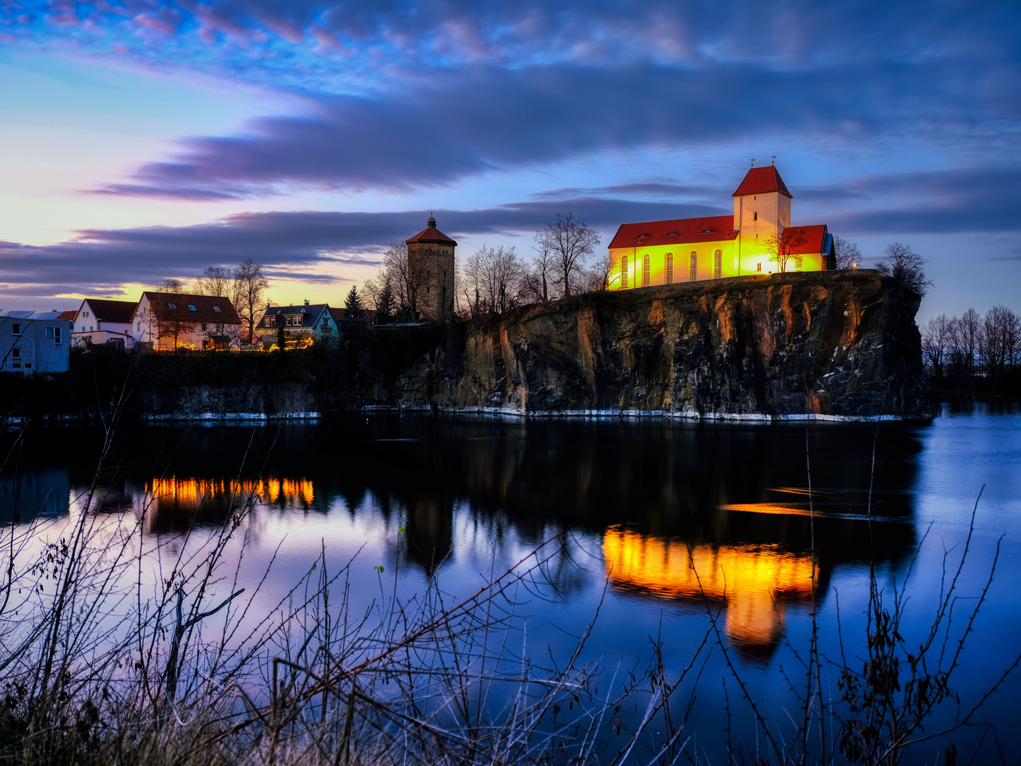 Blue Monday - Blaue Stunde an der Bergkirche