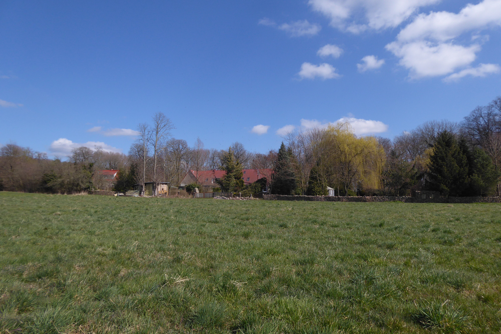 Blue Monday - Blick auf unseren Ortsteil Mahlsdorf