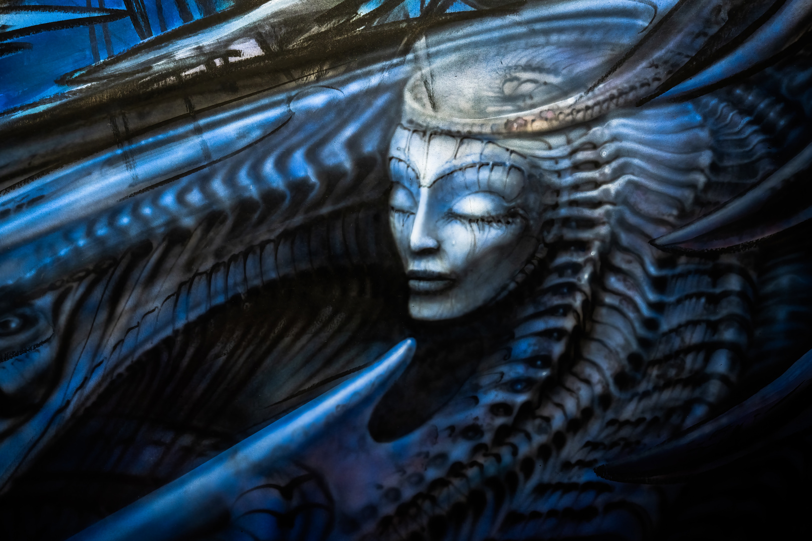 Blue Monday by HR Giger