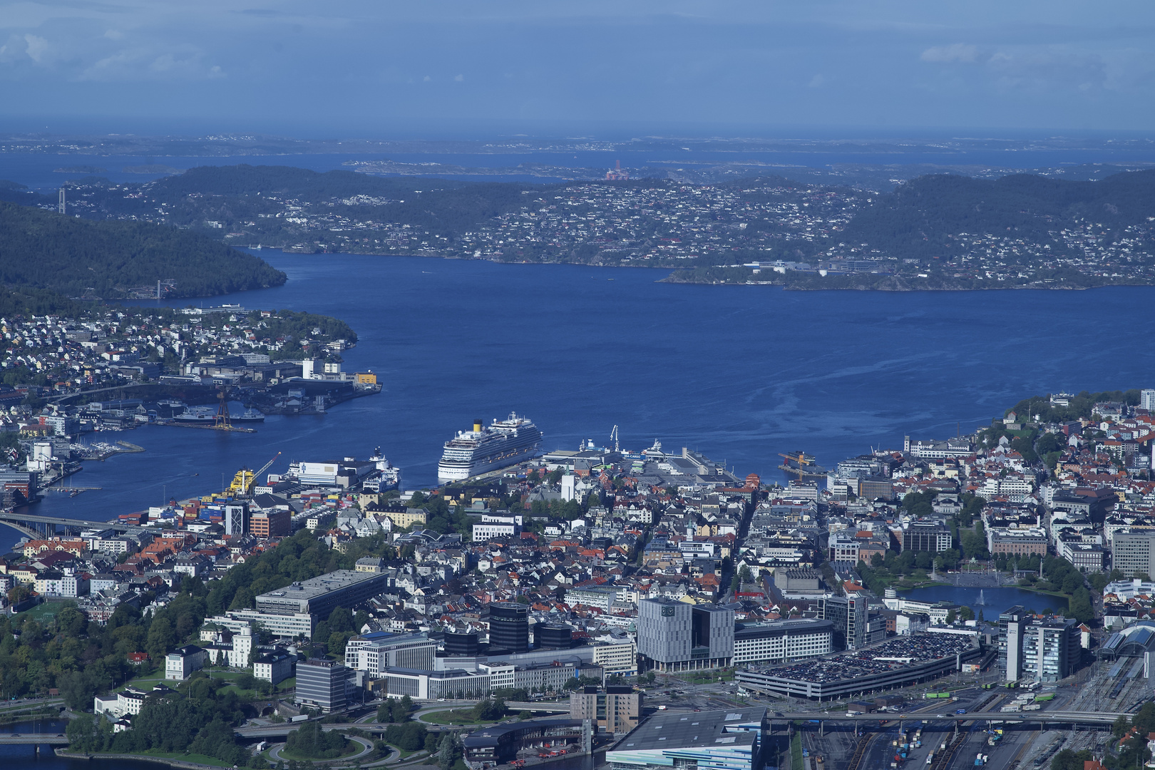 Blue Monday in Bergen