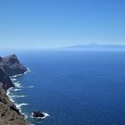Blue Monday mit Tenerife im Hintergrund ...