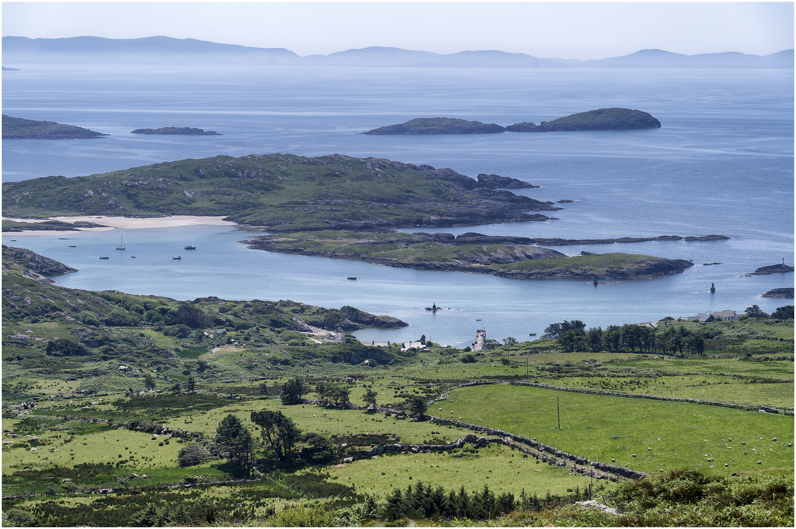 Blue Monday- View Point towards Scarriff Island