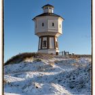 Blue Monday - Wasserturm in der Wintersonne