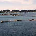 blue morbihan , golfe du morbihan, locmariaquer 