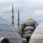 Blue Mosque from the Hagia Sophia