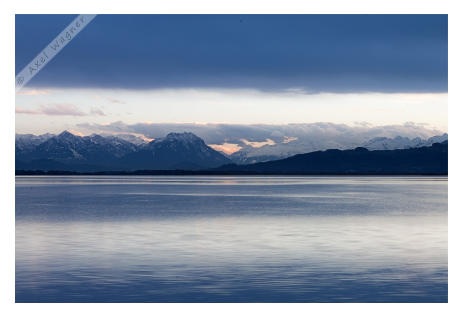 Blue Mountains - Lake Constance / View from Lindau