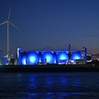 „blue night“ an der Elbe