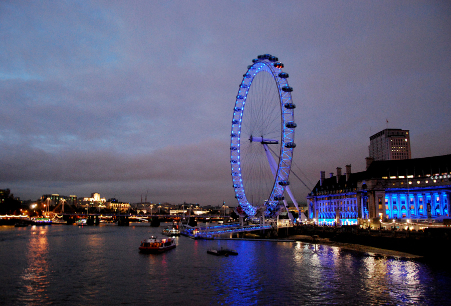 Blue Night in London