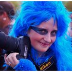 Blue Nikon