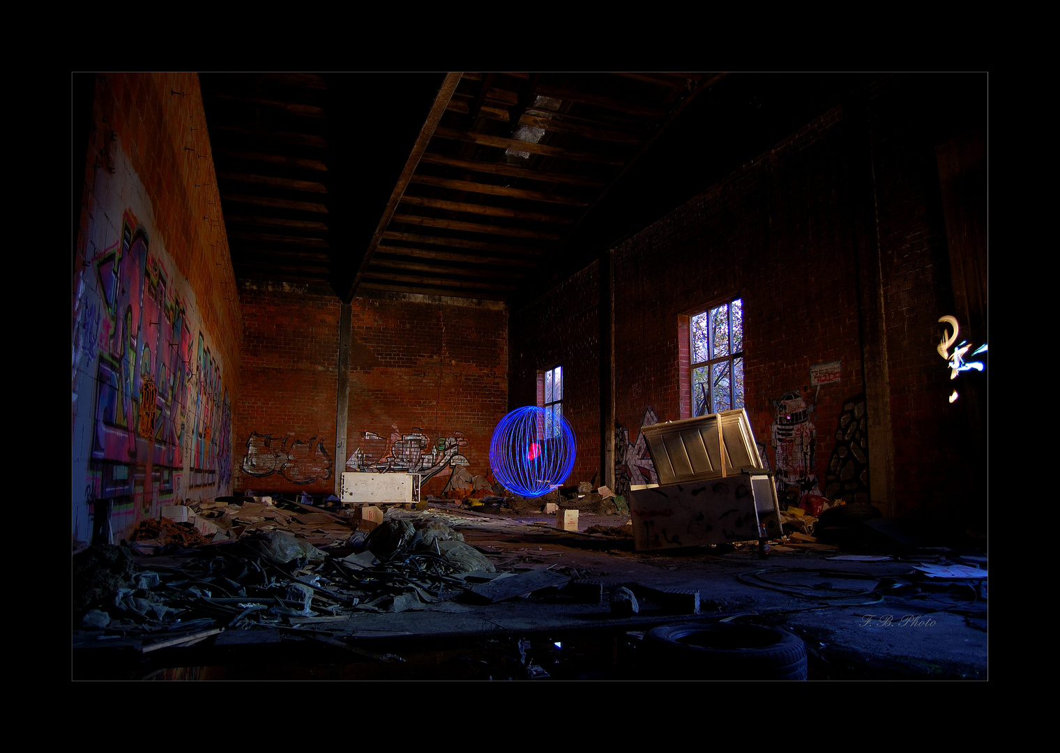 Blue Orb at Brickworks II