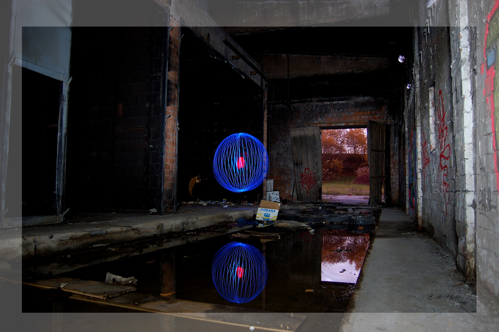 Blue Orb at Brickworks III