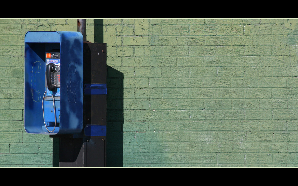 Blue Phone, Coney Island, NY