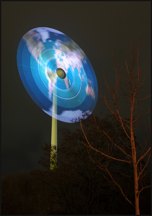 blue planet windmill