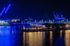 Blue Port Hamburg - Hafenlichter