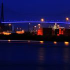 Blue Port Hamburg Köhlbrandbrücke