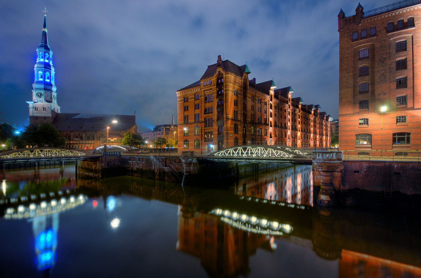 Blue Port in der Speicherstadt