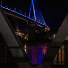 Blue Port - Köhlbrandbrücke in Hamburg