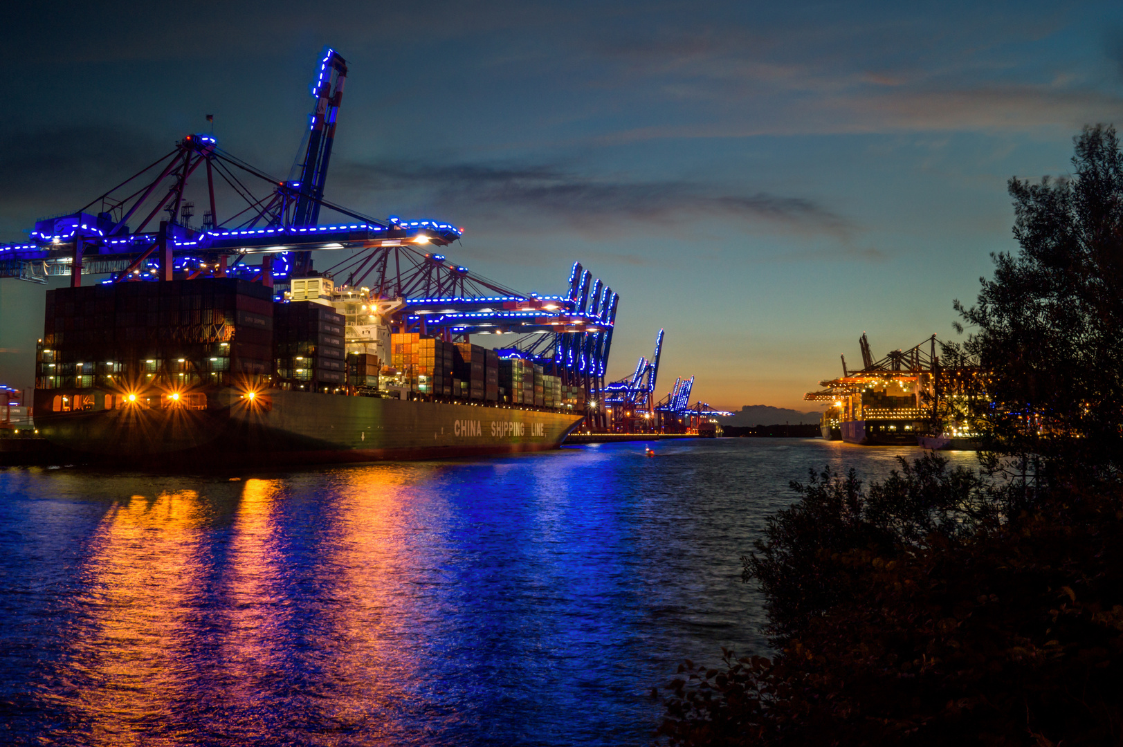 Blue Port, Waltershofer Hafen