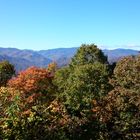 Blue Ridge Parkway im Herbst