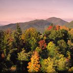 Blue Ridge Parkway im Herbst