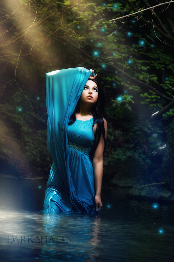 blue river goddess