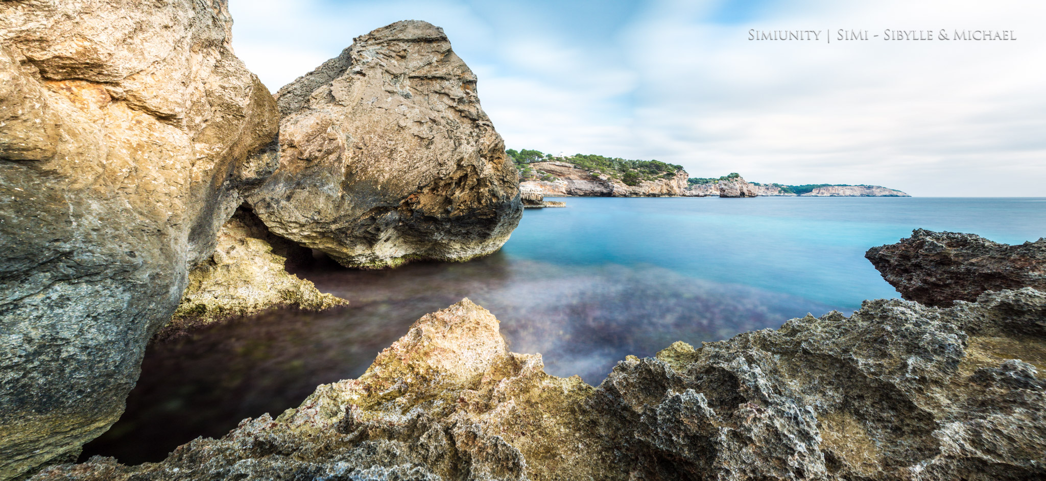 Blue Rocky Bay