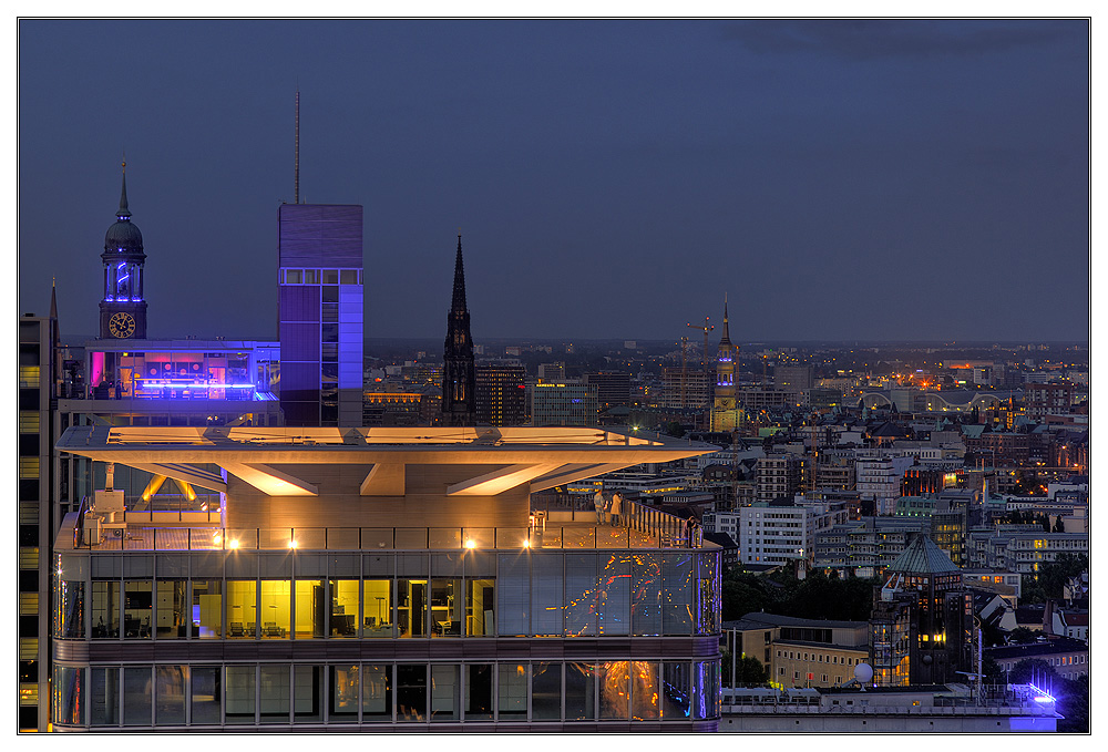 blue rooftop