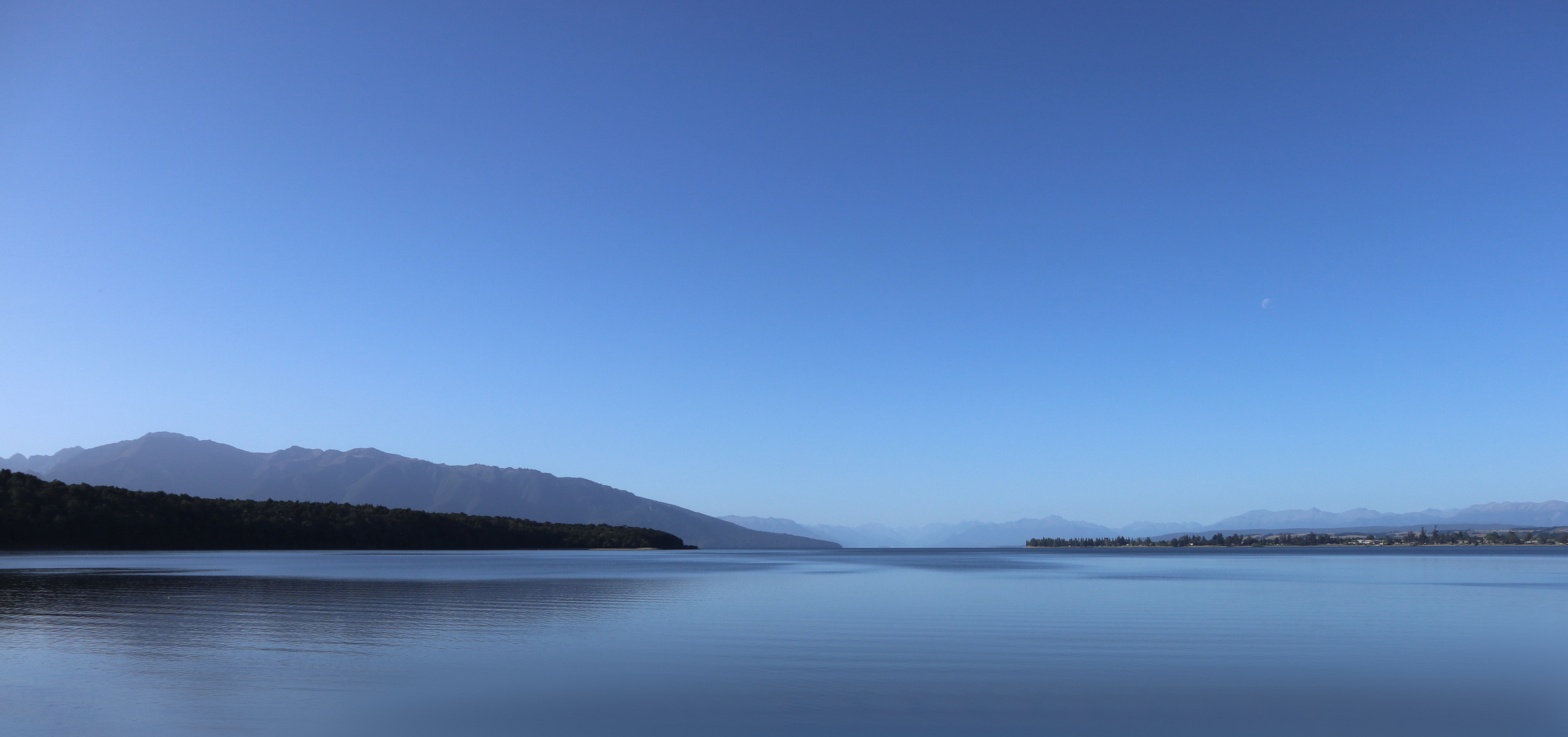 Blue sea, blue sky