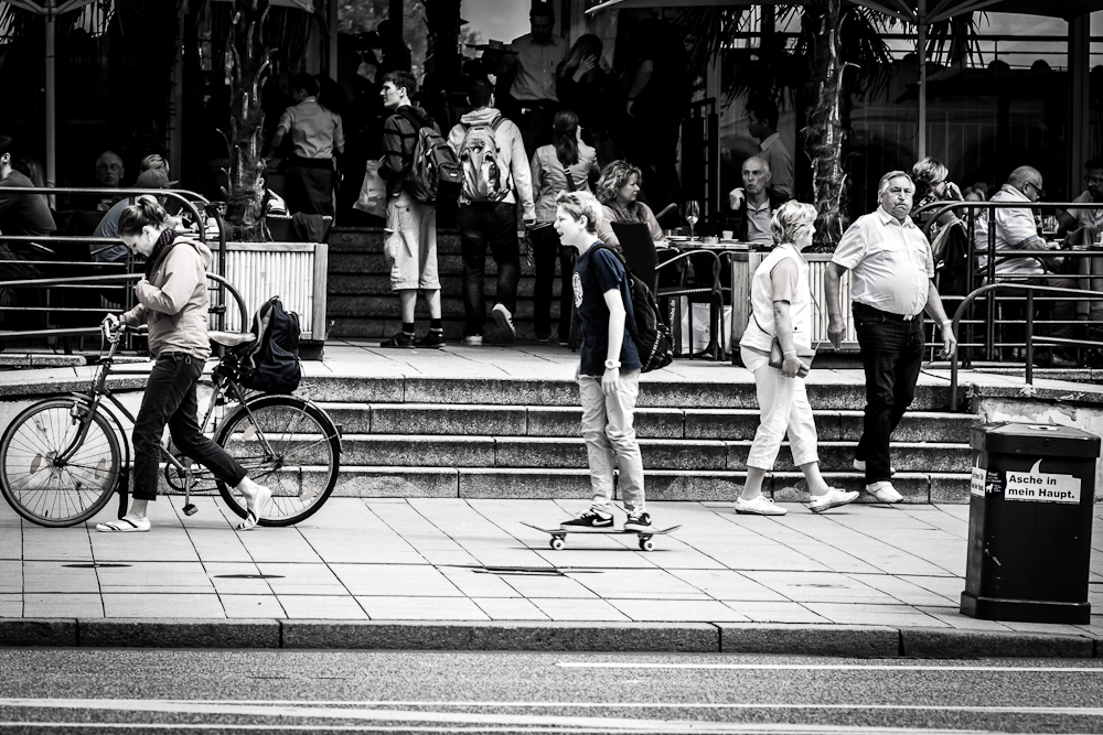 Blue Skater