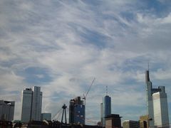 Blue Sky above Frankfurt