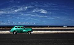 Blue sky over Havanna