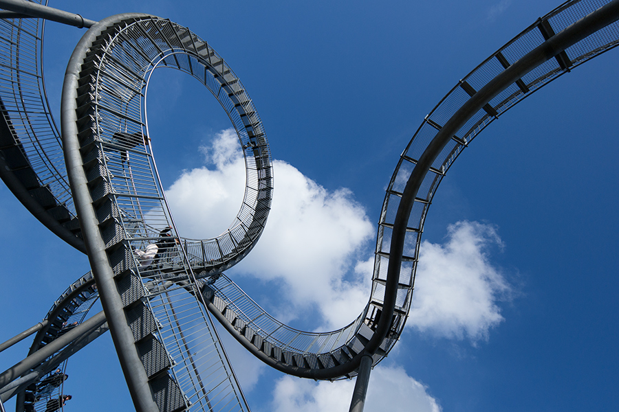 Blue Sky over Magic Mountain