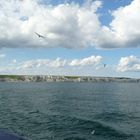 Blue Sky over the White Cliffs of Dover