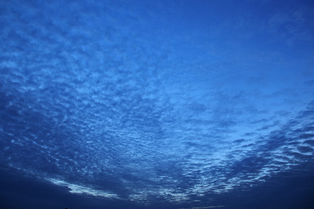 blue sky with clouds