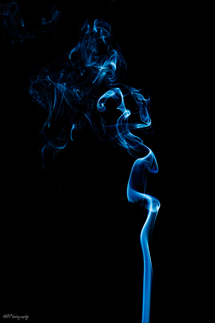 blue smoke