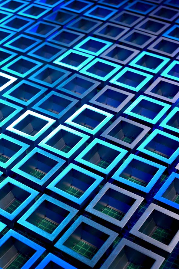 Blue squares