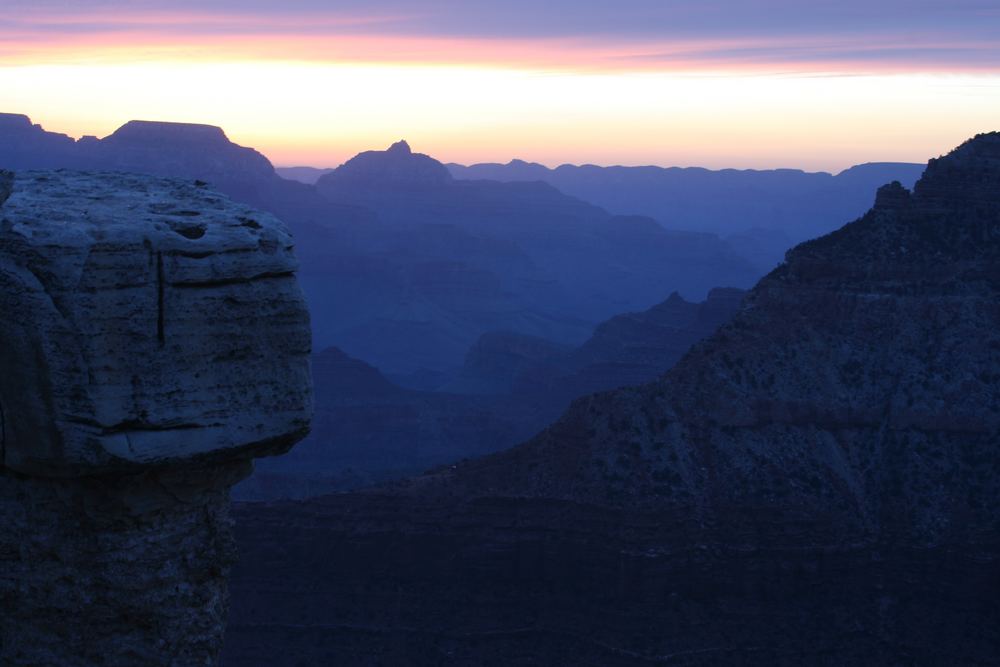 Blue Sunrise at Mather Point