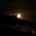 Blue- Super- Moon über Teneriffa