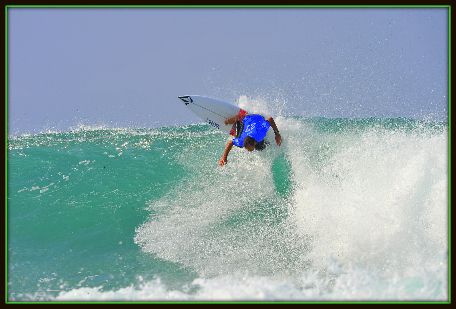 blue surf ! with yohan duru (de ondres) pour ceux qui le connaissent ! )