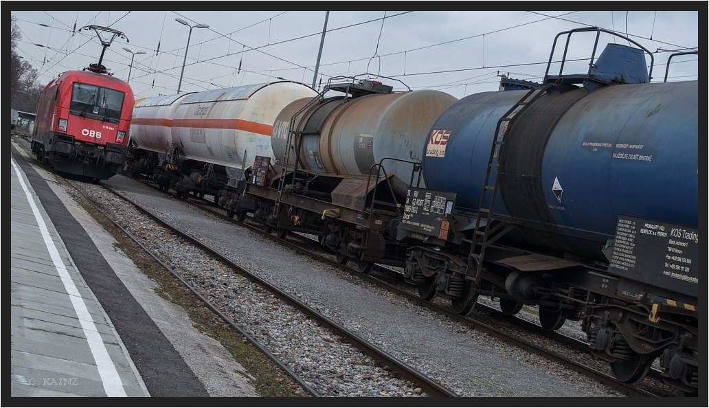 Blue Tank Car II