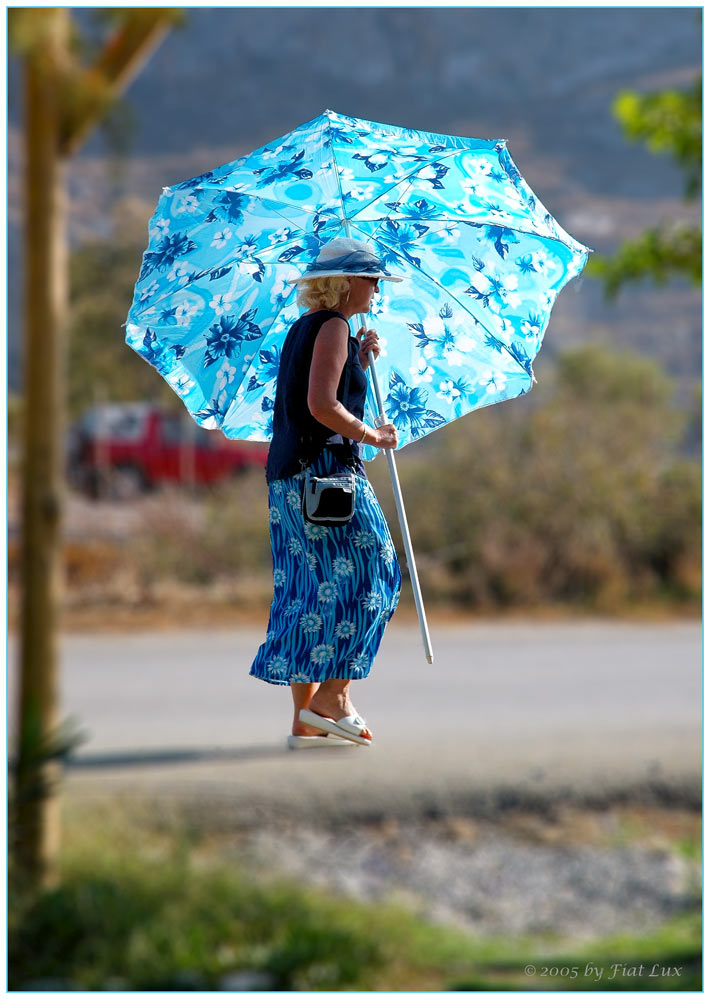 Blue Umbrella