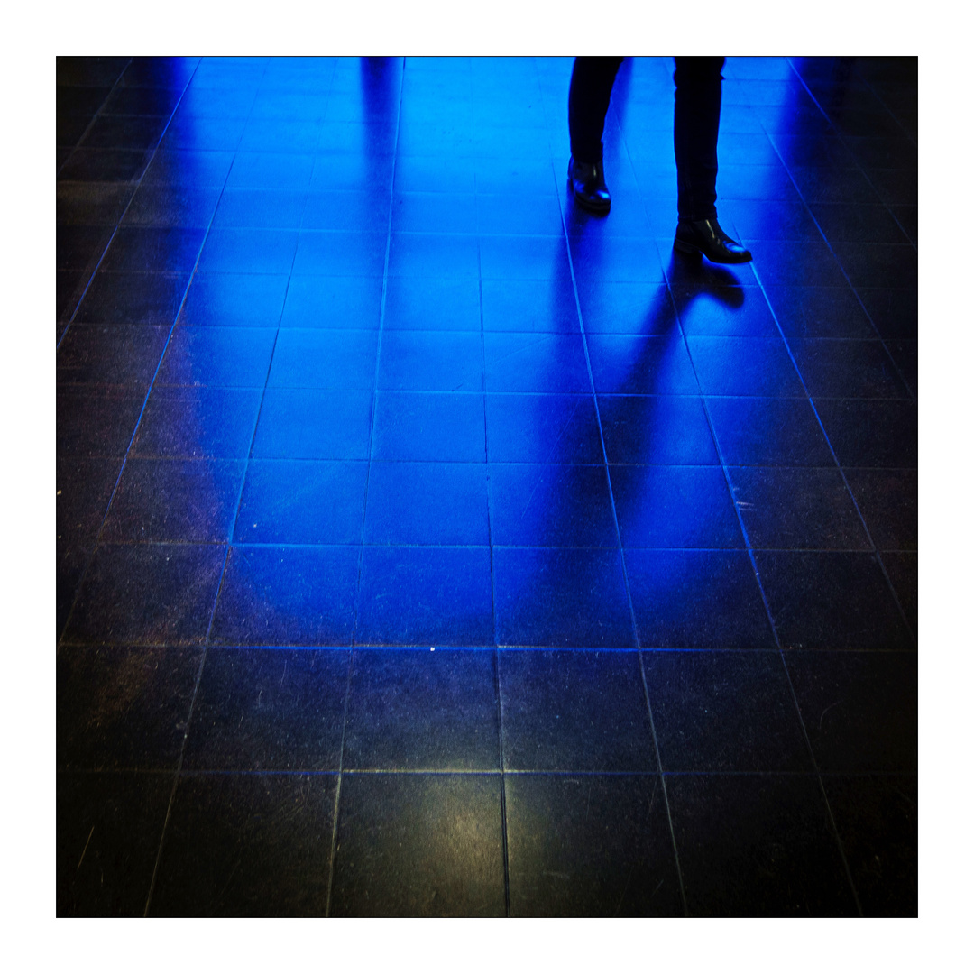 blue walk