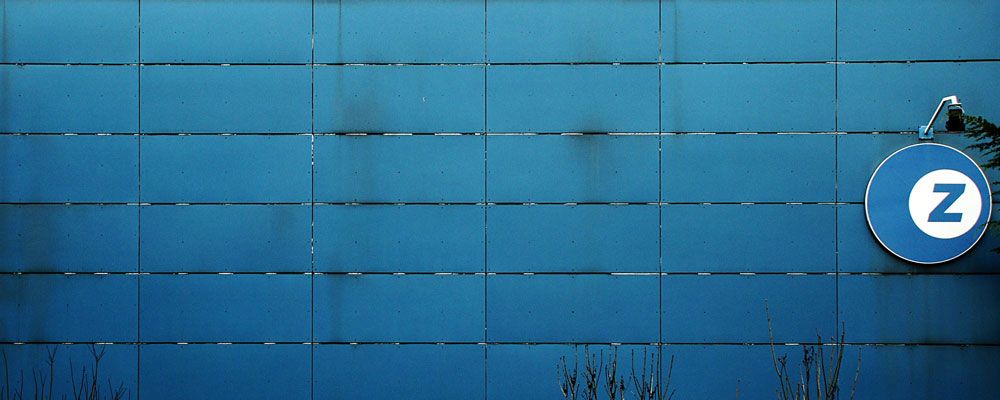 Blue wall