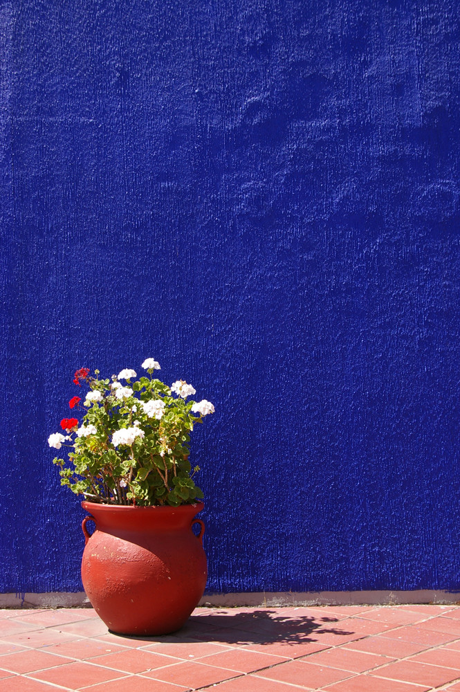 Blue wall